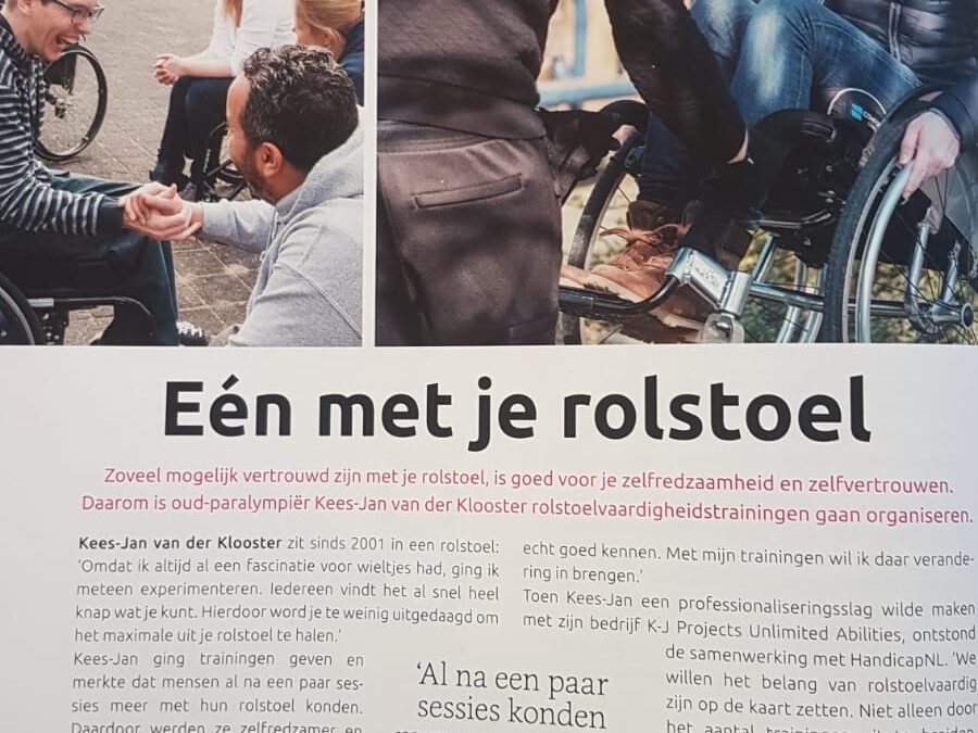 Één met je rolstoel