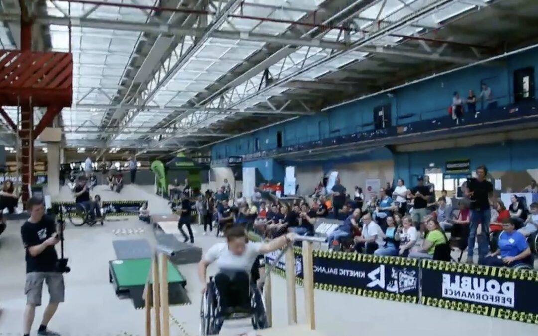 Video: het WheelchairSkillsEvent in het Jeugdjournaal